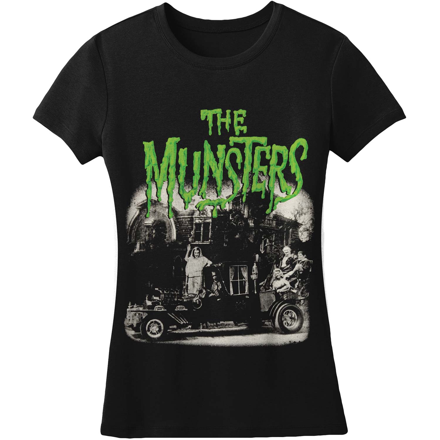 Munsters Munster Family Coach by Rock Rebel Women's Tee Junior Top Front