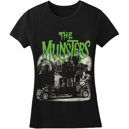 Munsters Munster Family Coach by Rock Rebel Women's Tee Junior Top Front