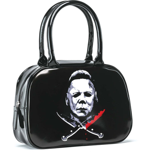 Halloween Mike Myers Knives Bowler Girls Handbag Front