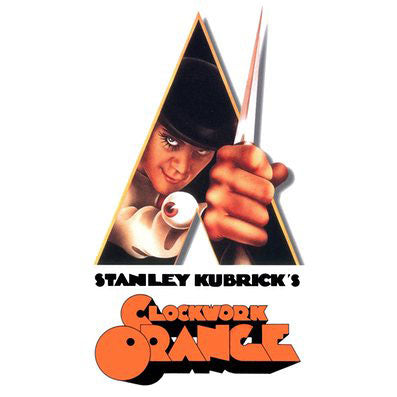 Clockwork Orange Knife Domestic Poster