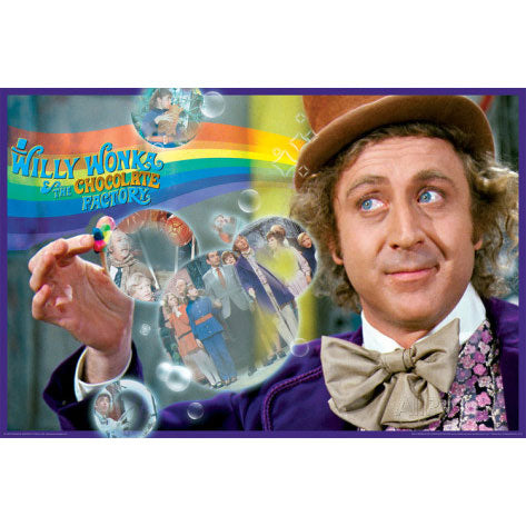 Willy Wonka & The Chocolate Factory Rainbow Domestic Poster