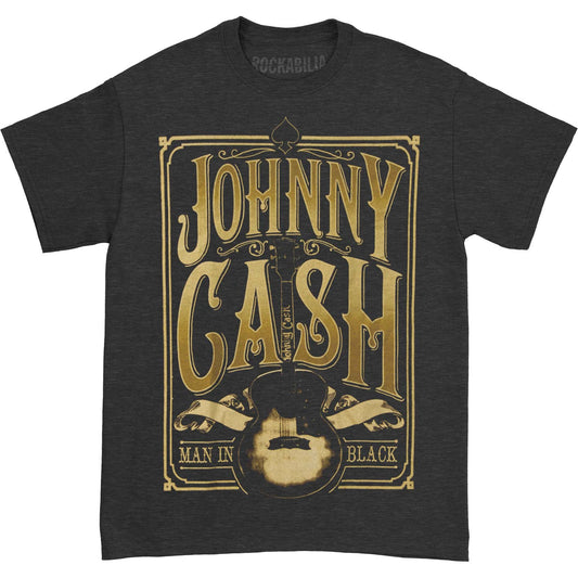 Johnny Cash Signature Guitar T-shirt Front