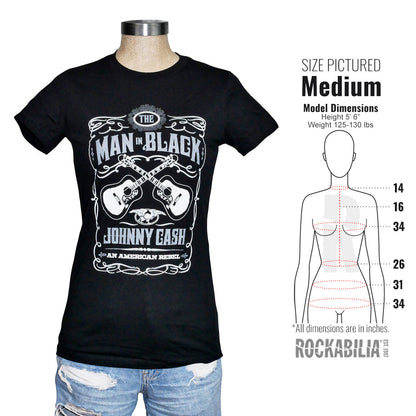 MIB Guitar Women's Tee Junior Top