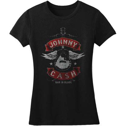 Winged Guitar Juniors Lightweight Tee Junior Top