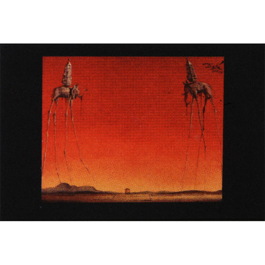 Salvador Dali Les Elephants Domestic Poster
