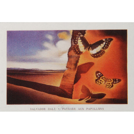 Salvador Dali Paysage Aux Papillons Domestic Poster
