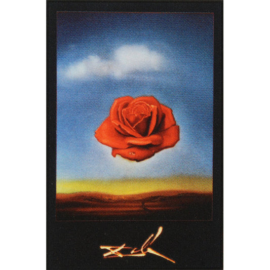Salvador Dali Rose Meditative Domestic Poster
