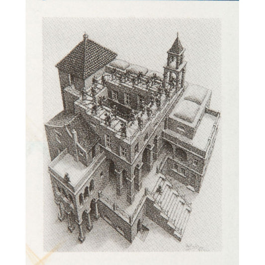 M.C. Escher Ascending & Descending Domestic Poster