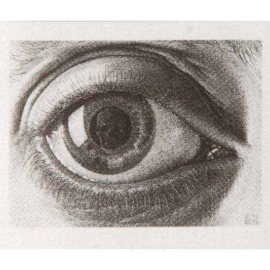 M.C. Escher Eye Domestic Poster