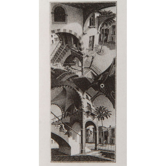 M.C. Escher High & Low Domestic Poster