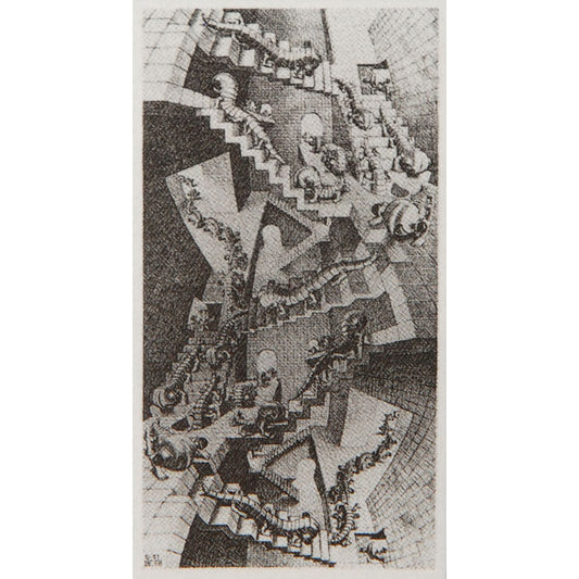 M.C. Escher House Of Stairs Domestic Poster