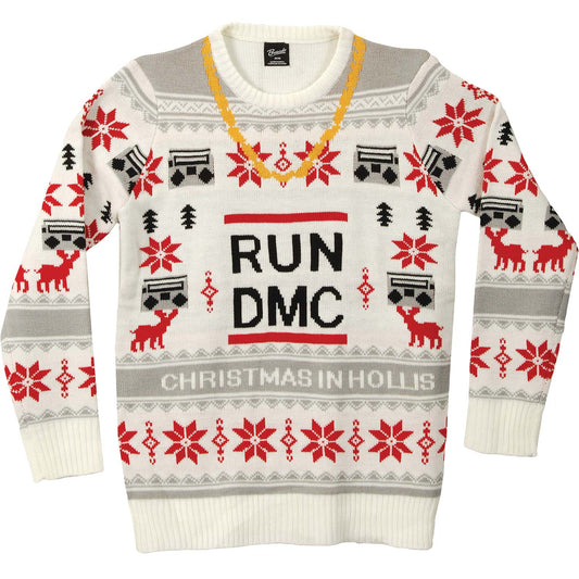 Run DMC Ugly Christmas Sweater Sweatshirt Front