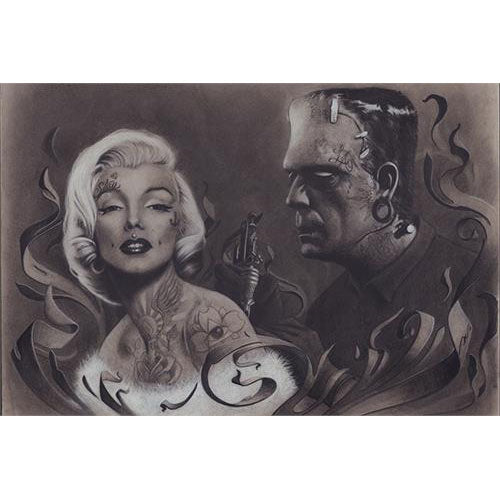 Marilyn Monroe Marilyn & Frankenstein Domestic Poster