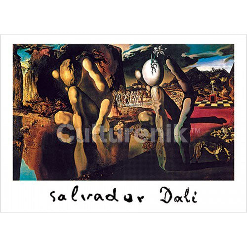 Salvador Dali Metamorphosis Subway Poster Front