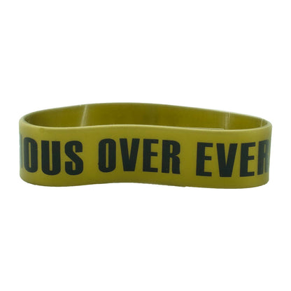 Big Sean Famous Rubber Bracelet Back