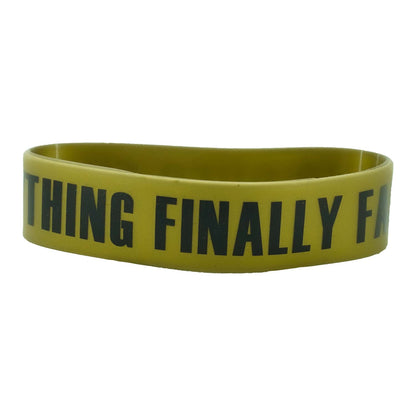 Big Sean Famous Rubber Bracelet Front