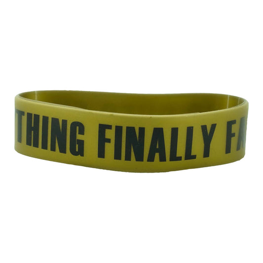 Big Sean Famous Rubber Bracelet Front
