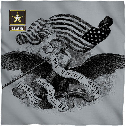 U.S. Army Union 22x22 Bandana Front