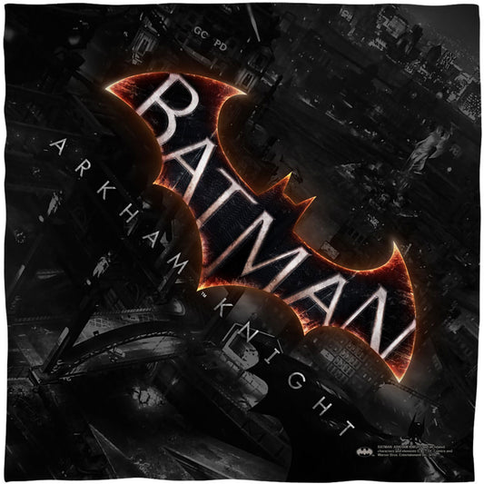 Batman Ak Logo 22x22 Bandana Front