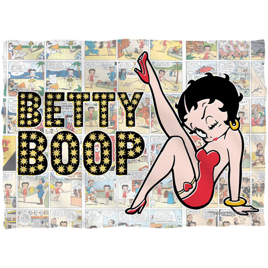 Betty Boop Vintage Strips 20x28 Front/Back Print Pillowcase