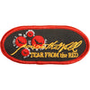 Tear From The Red Birds Logo (3.5" x 1.5") Embroidered Patch