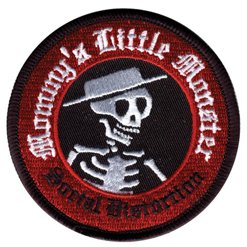 Social Distortion Little Monster Embroidered Patch Front