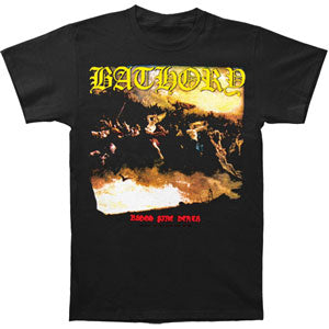 Bathory Blood Fire Death T-shirt Front