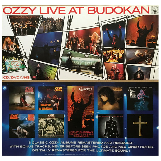 Ozzy Osbourne Concert Promo Poster