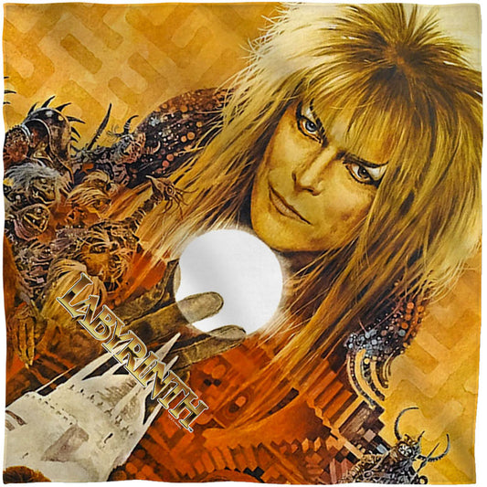 Labyrinth Crystal Ball 22x22 Bandana Front