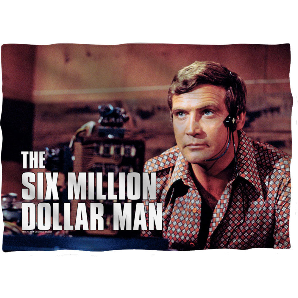 Six Million Dollar Man Steve Austim 20x28 Pillowcase