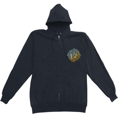 Zac Brown Band Logo Mens Zip Hoodie Zippered Hooded Sweatshirt Front