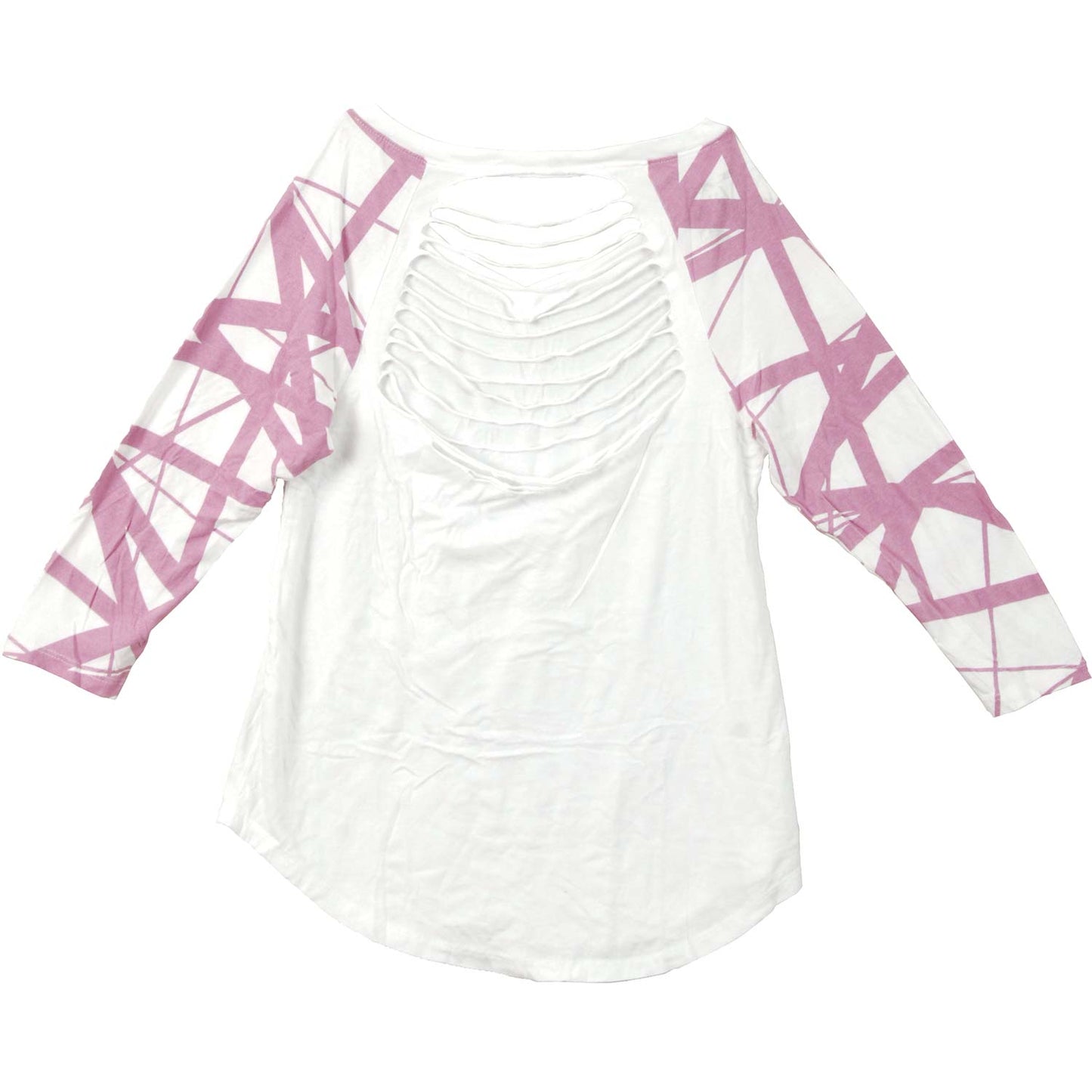 Stripes Splash Back Raglan Junior Top