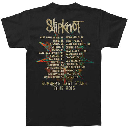 Slipknot Rusted Frame Summer 2015 Tour T-shirt Back