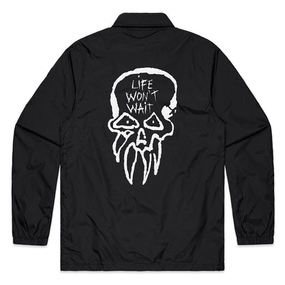 Rancid Life Won't Wait Windbreaker Back