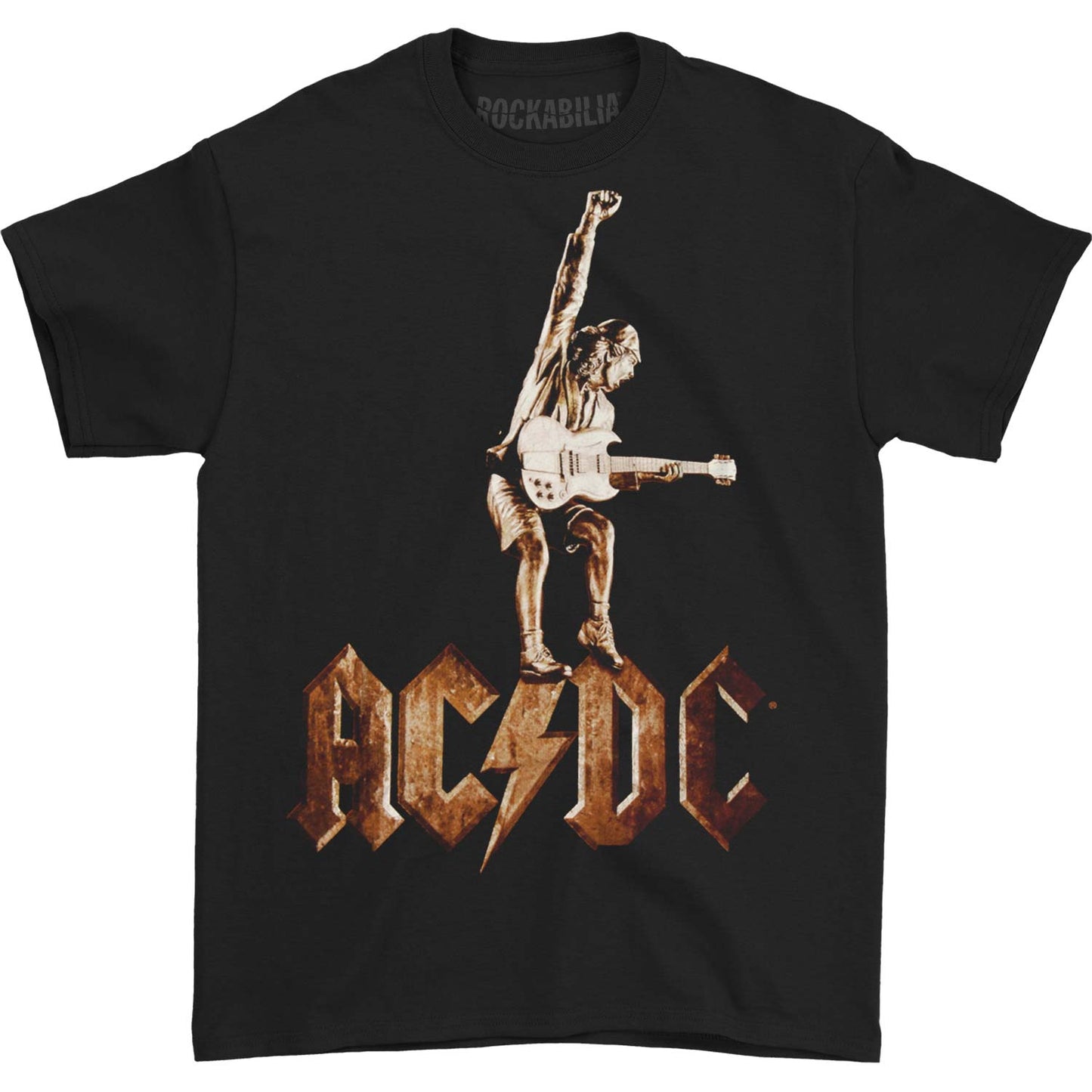 AC/DC Angus Statue T-shirt Front