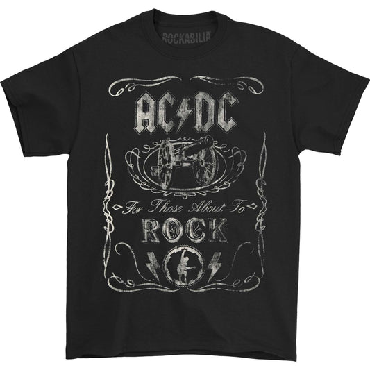 AC/DC Cannon Swig Vintage T-shirt Front