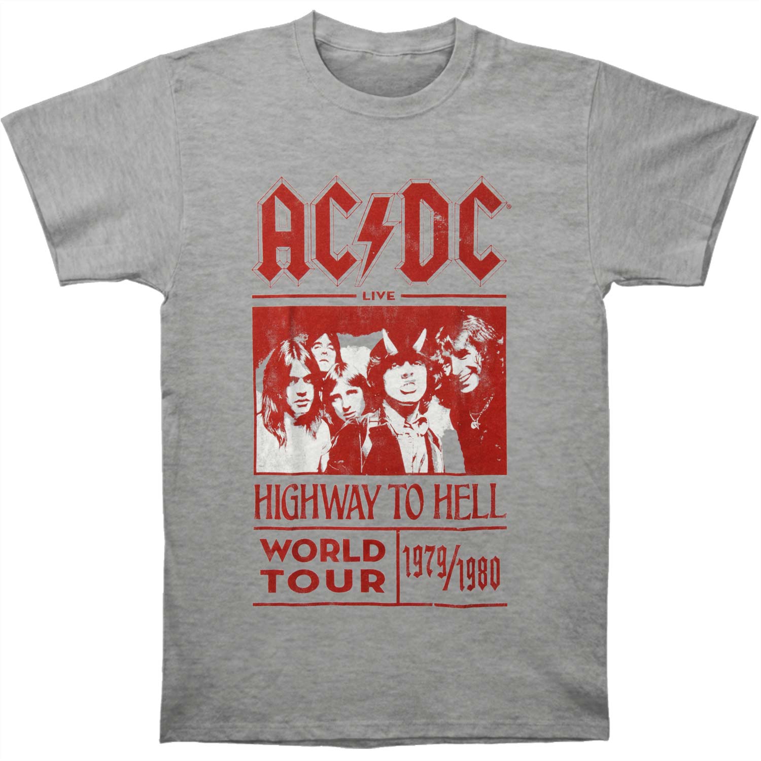AC/DC Highway To Hell Slim Fit T-shirt Front