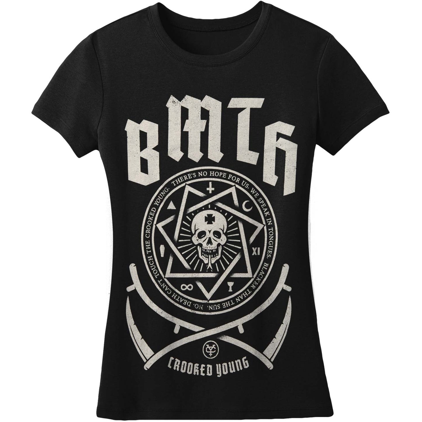 Bring Me The Horizon Crooked Junior Top Front