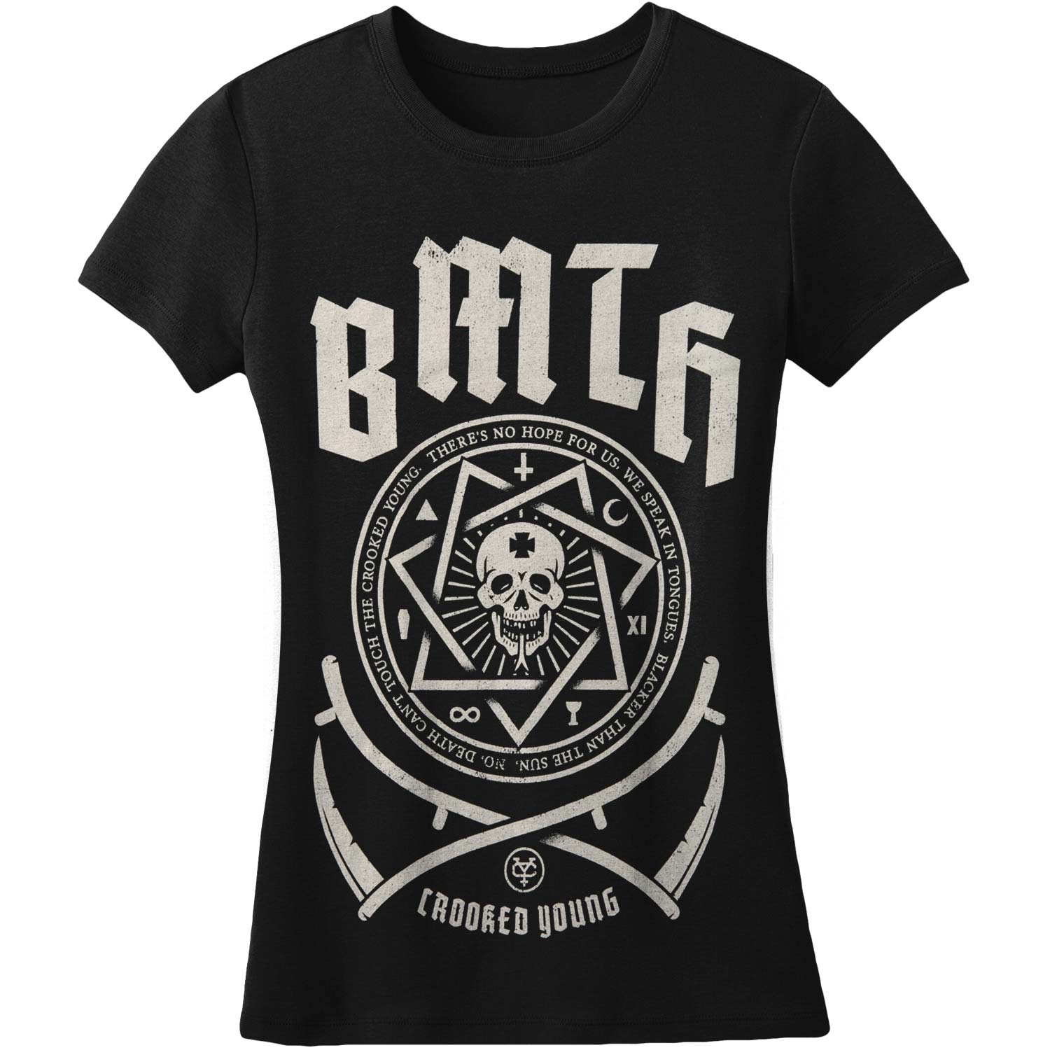 Bring Me The Horizon Crooked Junior Top Front