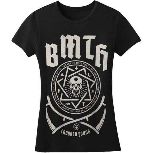 Bring Me The Horizon Crooked Junior Top Front