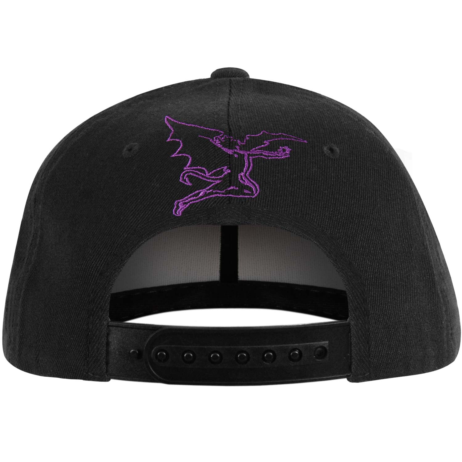 Black Sabbath Demon & Logo Baseball Cap Back