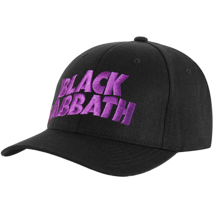 Black Sabbath Demon & Logo Baseball Cap Front