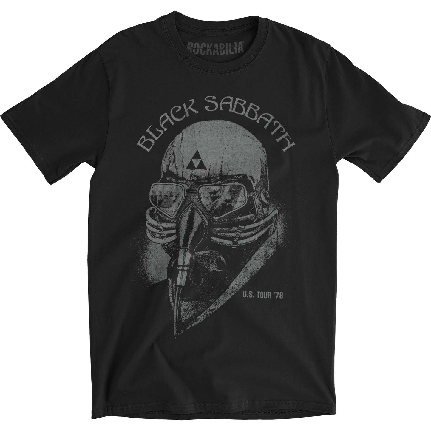 Black Sabbath US Tour 1978 Slim Fit T-shirt Front
