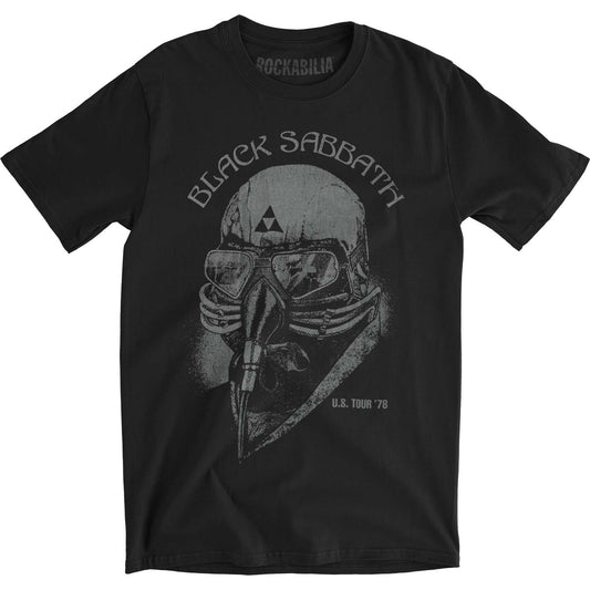Black Sabbath US Tour 1978 Slim Fit T-shirt Front