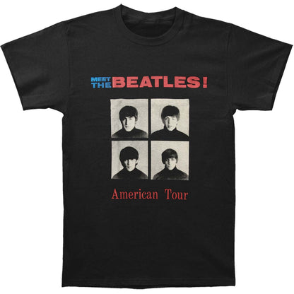 Beatles American Tour 1964 Slim Fit T-shirt Front