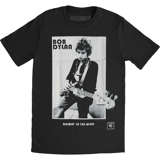Bob Dylan Blowing In The Wind Slim Fit T-shirt Front