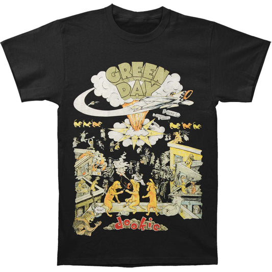Green Day 1994 Tour Slim Fit T-shirt Front