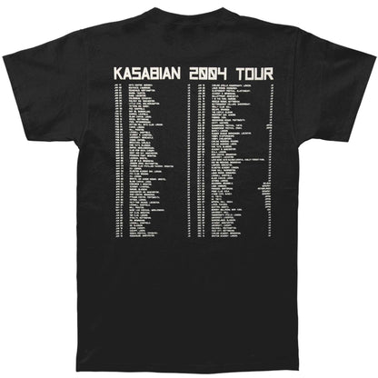 Kasabian Ultra Face 2004 Tour Slim Fit T-shirt Back