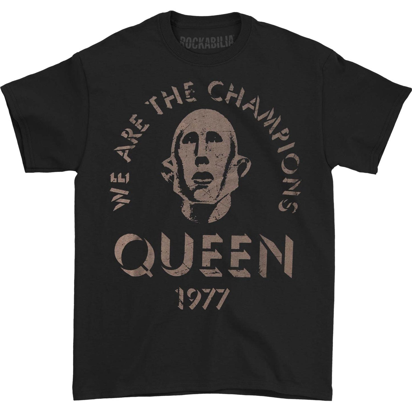 Queen We Are The Champions T-shirt Front