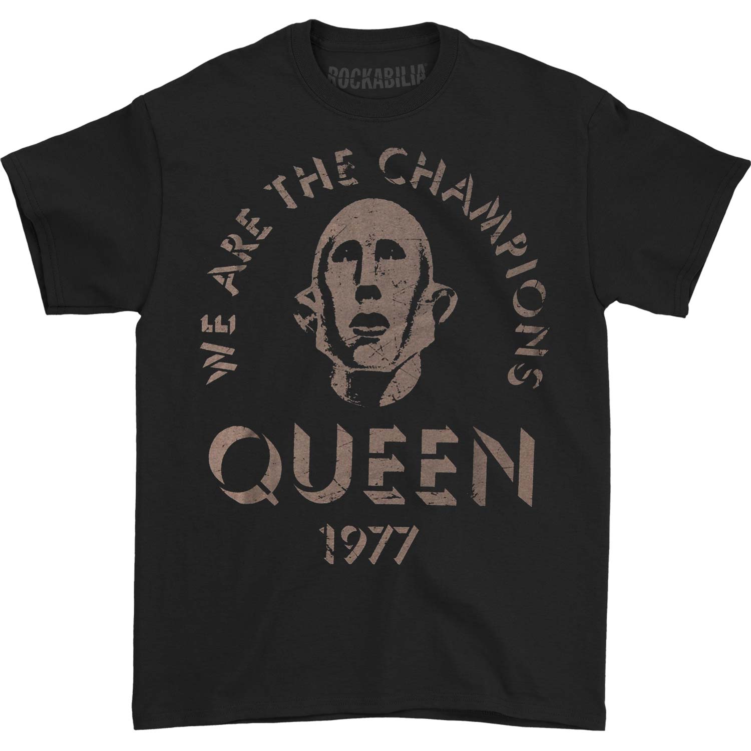 Queen We Are The Champions T-shirt Front